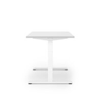 actiforce STEELFORCE 1050 elektrisch höhenverstellbares Schreibtischgestell weiß ohne Tischplatte, T-Fuß-Gestell weiß 115,0 - 175,0 x 75,0 cm