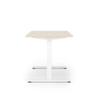 actiforce STEELFORCE 1050 elektrisch höhenverstellbares Schreibtischgestell weiß ohne Tischplatte, T-Fuß-Gestell weiß 115,0 - 175,0 x 75,0 cm