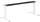 actiforce STEELFORCE 1050 elektrisch höhenverstellbares Schreibtischgestell weiß ohne Tischplatte, T-Fuß-Gestell weiß 115,0 - 175,0 x 75,0 cm