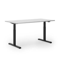 actiforce STEELFORCE 1050 elektrisch höhenverstellbares Schreibtischgestell schwarz ohne Tischplatte, T-Fuß-Gestell schwarz 115,0 - 175,0 x 75,0 cm