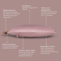 beurer HK 77 Heizkissen blush-rose 25,2 W
