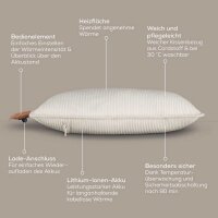 beurer HK 77 Heizkissen cashmere-creme 25,2 W