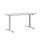 actiforce STEELFORCE 1050 elektrisch höhenverstellbares Schreibtischgestell silber ohne Tischplatte, T-Fuß-Gestell silber 115,0 - 175,0 x 75,0 cm
