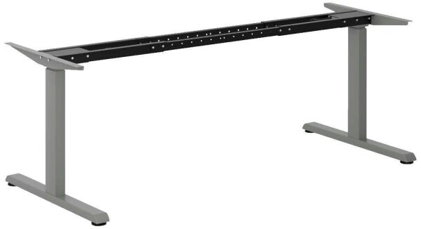 actiforce STEELFORCE 1050 elektrisch höhenverstellbares Schreibtischgestell anthrazit ohne Tischplatte, T-Fuß-Gestell anthrazit 115,0 - 175,0 x 75,0 cm