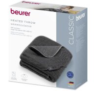 beurer HD 65 Heizdecke dunkelgrau 110 W