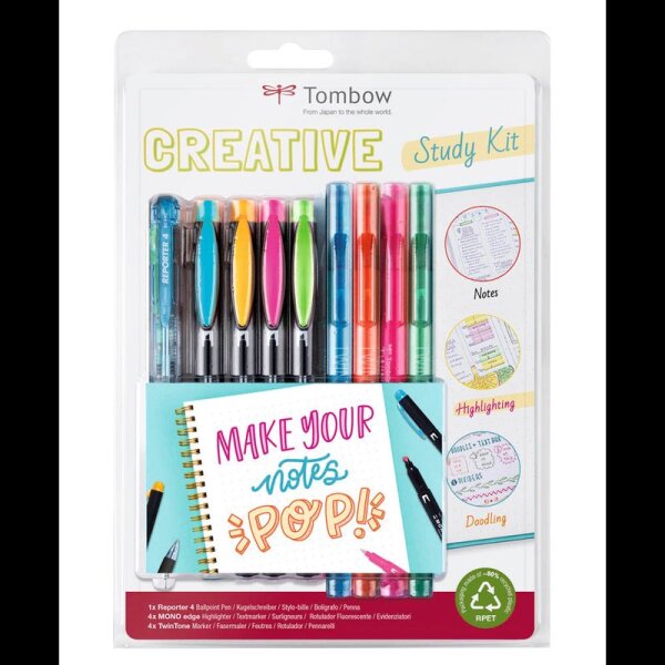 Tombow Creative Study Kit Malset farbsortiert, 1 St.
