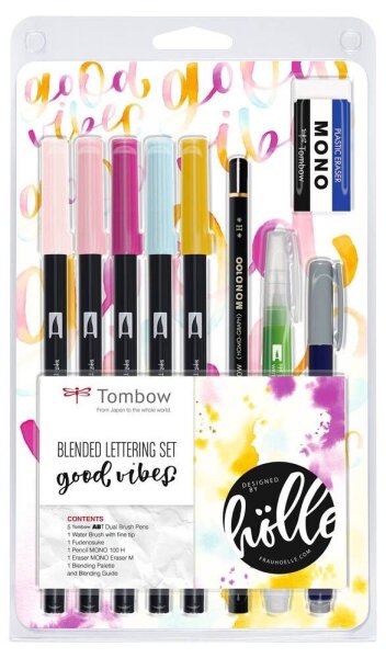 Tombow Blended Lettering Good Vibes Malset farbsortiert, 1 St.