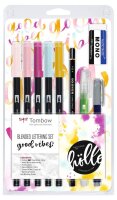 Tombow Blended Lettering Good Vibes Malset farbsortiert,...