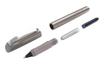 Schneider Ceod Shiny Tintenroller graphit-metallic 0,5 mm, Schreibfarbe: blau, 1 St.