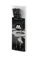 MOLOTOW LIQUID CHROME™ Acrylstifte chrom 1,0 - 3,0 mm, 1 Set