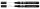 MOLOTOW LIQUID CHROME™ Acrylstifte chrom 1,0 - 3,0 mm, 1 Set