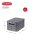 curver STYLE Aufbewahrungsboxen-Set anthrazit, 1 Set
