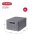curver STYLE Aufbewahrungsboxen-Set anthrazit, 1 Set