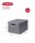 curver STYLE Aufbewahrungsboxen-Set anthrazit, 1 Set
