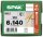 SPAX® Holzbauschrauben T30 Zylinderkopf WIROX 1211010601405 6 mm x 140 mm, 100 St.