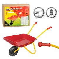 Idena Kinderschubkarre rot, gelb