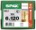 SPAX® Holzbauschrauben T30 Zylinderkopf WIROX 1211010601205 6 mm x 120 mm, 100 St.