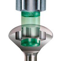SPAX® Spenglerschrauben T20 Linsensenkkopf A2 4587000450257 4,5 mm x 25 mm, 75 St.