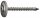 SPAX® Spenglerschrauben T20 Linsensenkkopf A2 4587000450257 4,5 mm x 25 mm, 75 St.