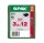 SPAX® Universalschrauben T15 Halbrundkopf BLAX 0201040350123 3,5 mm x 12 mm, 200 St.