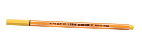 STABILO point 88 Fineliner gelb 0,4 mm, 1 St.
