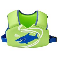 BECO unisex Kinder-Schwimmweste Sealife grün Größe individuell einstellbar