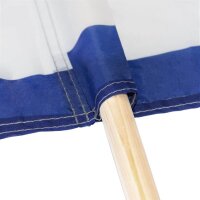 Idena Strand-Windschutz  weiß, blau 800,0 x 80,0 cm