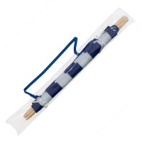 Idena Strand-Windschutz  weiß, blau 800,0 x 80,0 cm