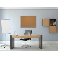 FRANKEN Pinnwand U-Act!Line® 120,0 x 90,0 cm Kork braun