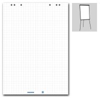 FRANKEN Flipchart-Papier kariert 68,0 x 99,0 cm, 20...