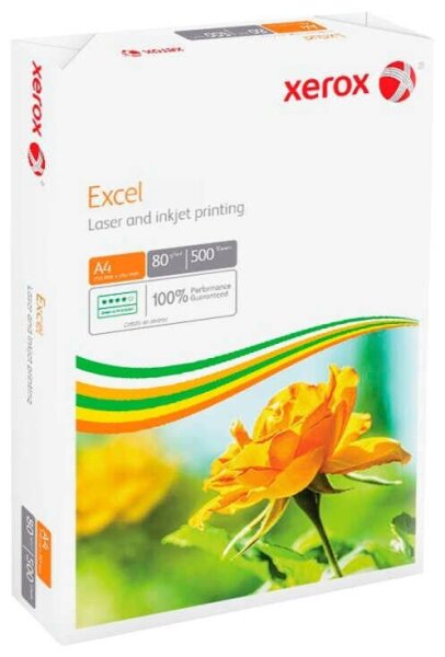 xerox Kopierpapier Excel DIN A4 80 g/qm 500 Blatt