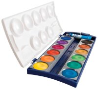 Pelikan K12 blau Wasserfarbkasten 12 Farben