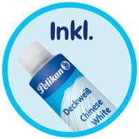 Pelikan K12 blau Wasserfarbkasten 12 Farben