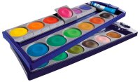 Pelikan K24 blau Wasserfarbkasten 24 Farben
