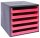 M&M Schubladenbox  sunset-red 30057660, DIN A4 mit 5 Schubladen, 1 St.