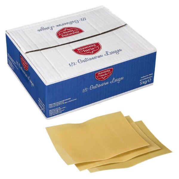 mamma lucia Gastronorm Lasagne 5,0 kg, 1 St.
