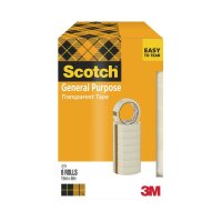 Scotch 508 Klebefilm transparent 19,0 mm x 66,0 m 8 Rollen