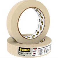 Scotch BASIC Kreppband beige 24,0 mm x 50,0 m 1 Rolle
