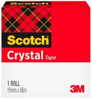 Scotch Crystal Klebefilm kristall-klar 19,0 mm x 33,0 m 1...