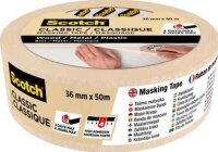 Scotch CLASSIC Kreppband beige 36,0 mm x 50,0 m 1 Rolle...