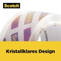 Scotch Packbänder Box Lock™ transparent 48,0 mm x 20,0 m 6 Rollen