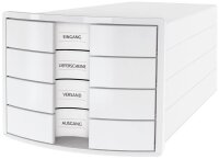 HAN Schubladenbox IMPULS  weiß 1012-12D, DIN A4 mit...