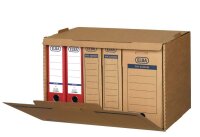 ELBA Archivcontainer tric system braun 51,0 x 36,0 x 33,0 cm, 5 St.