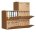 ELBA Archivcontainer tric system braun 51,0 x 36,0 x 33,0 cm, 5 St.