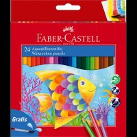 FABER-CASTELL KINDER-AQUARELL Aquarellstifte...