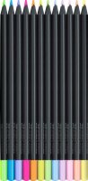 FABER-CASTELL Black Edition Buntstifte farbsortiert, 1 St.