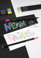 FABER-CASTELL Black Edition Buntstifte farbsortiert, 1 St.