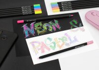 FABER-CASTELL Black Edition Buntstifte farbsortiert, 1 St.
