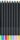 FABER-CASTELL Black Edition Buntstifte farbsortiert, 1 St.