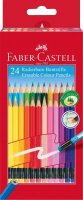 FABER-CASTELL Classic Colours Radierbare Buntstifte...